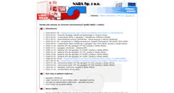 Desktop Screenshot of nara.pl